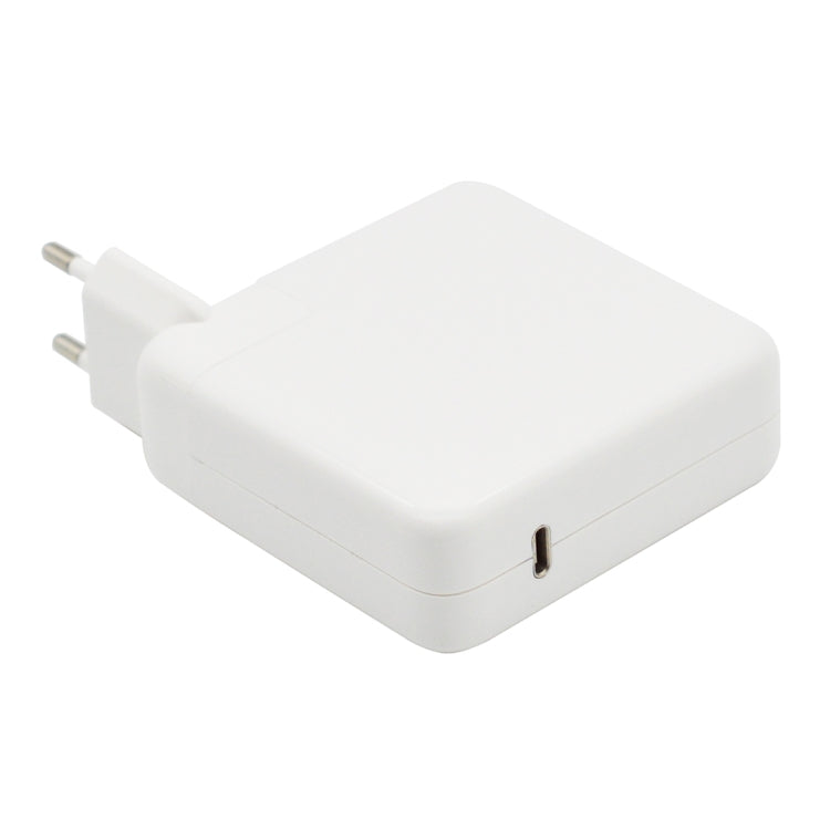 61W Type-C Power Adapter with 1.8m Cable, EU Plug — 61W EU Plug