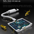 JOYROOM S-Y104 Ben Series Apple Dual Lightning Adapter, Length: 1.2m — view 13