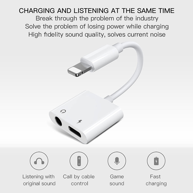 JOYROOM S-Y104 Ben Series Apple Dual Lightning Adapter, Length: 1.2m — view 4