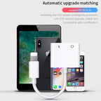 JOYROOM S-Y104 Ben Series Apple Dual Lightning Adapter, Length: 1.2m — view 8