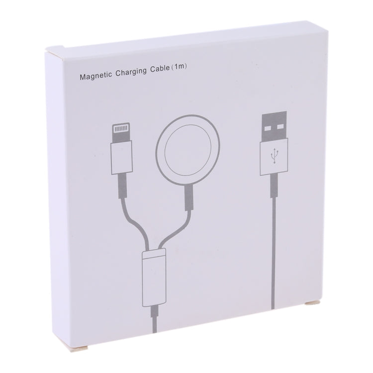 Multi-function 8 Pin Magnetic Charging Cable for iPhone / Apple Watch, Length : 1m — view 5