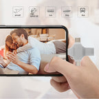 4 in 1 128GB USB 3.0 + 8 Pin + Mirco USB + USB-C / Type-C Dual-use Flash Drive with OTG Function — view 10