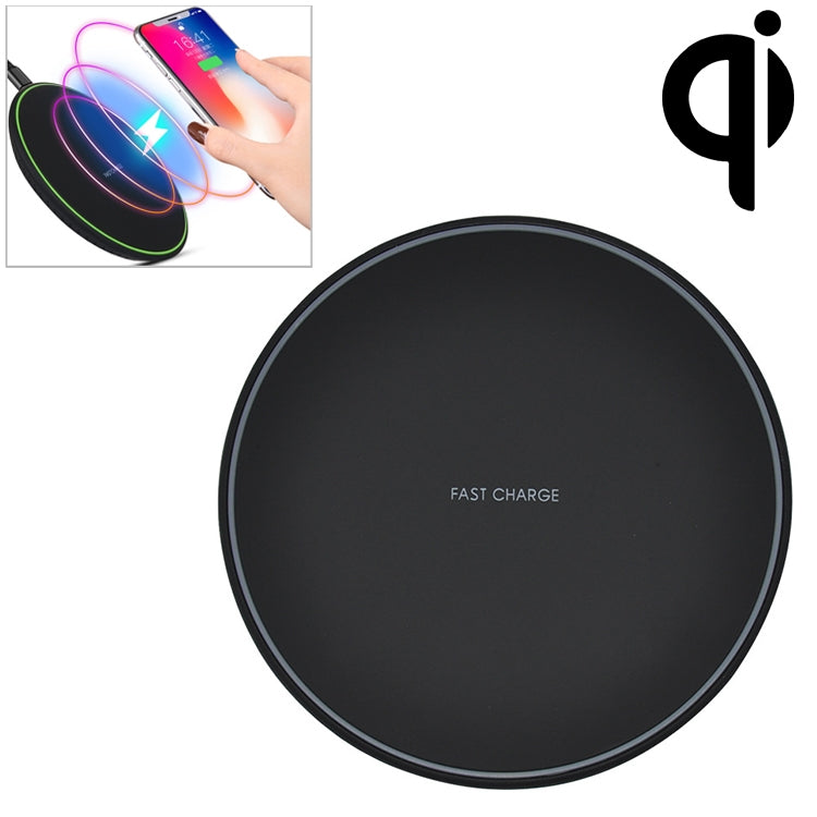KD-1 Ultra-thin 10W Fast Charging Wireless Charger for Android Phones & iPhone, Fast Charging, Fast Charging