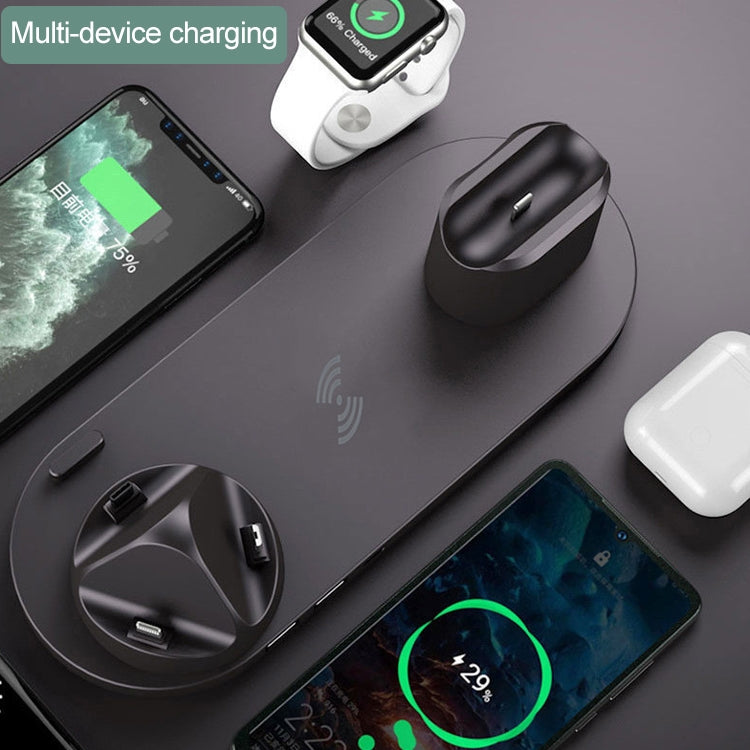 6 in 1 10W Qi Standard Wireless Charger Stand — view 8
