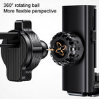 USAMS US-ZJ058 Retractable Gravity Car Holder for 4.7 - 7 inch Smartphones — view 4