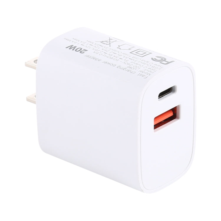 T085 20W USB + Type-C Fast Charging Travel Power Adapter, EU Plug — view 7