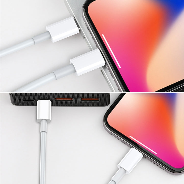 AWEI CL-68 3A Type-C / USB-C to 8 Pin PD Fast Charging Data Cable, Length: 1m — view 13
