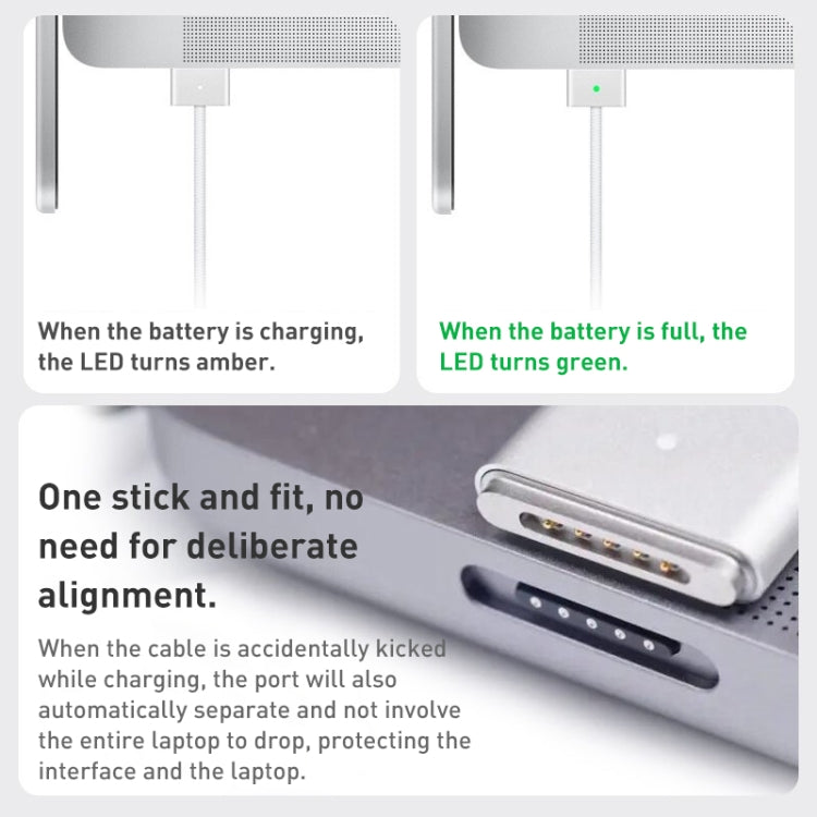 Fast Charging Data Cable, Length: 2m, A2363 USB-C / Type-C to Magsafe 3 — view 4