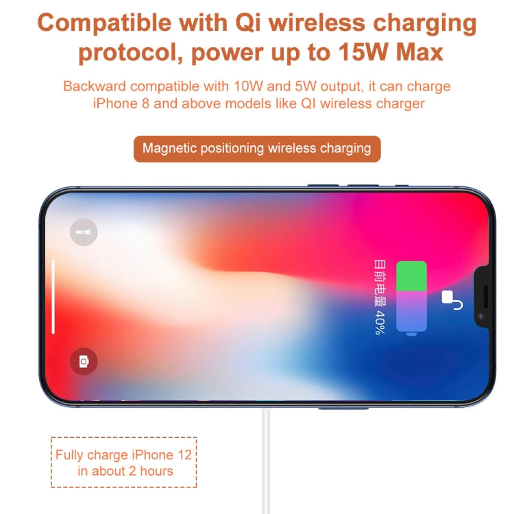 M1 Aluminum Alloy Magnetic Positioning Wireless Charger — view 6