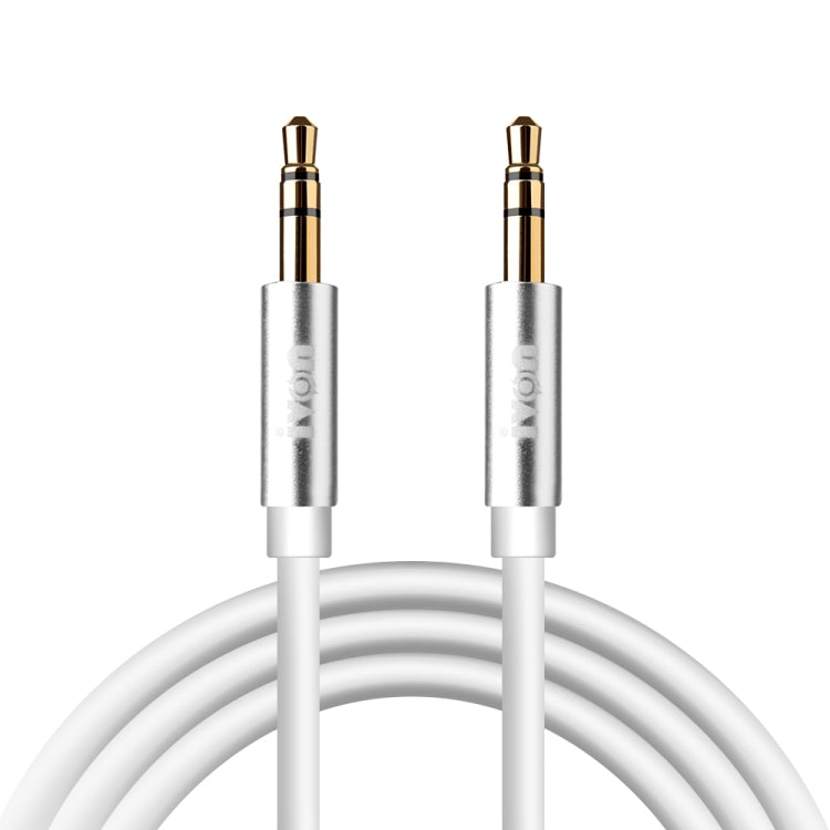 IVON CA55 3.5mm Male to Male AUX Audio Cable, Cable Length: 1m — Black