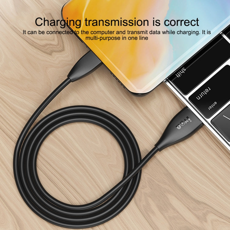 IVON CA87 USB to USB-C / Type-C TPE Fast Charge Data Cable, Cable Length: 1m — view 6