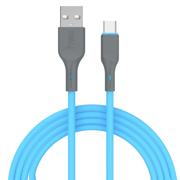 IVON CA78 2.4A Type-C / USB-C Fast Charging Data Cable, Length: 1m