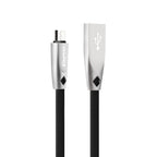 AWEI CL-96 USB to Micro USB Portable TPE + Aluminum Alloy Data Cable, 2A, Length: 1m