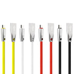 AWEI CL-96 USB to Micro USB Portable TPE + Aluminum Alloy Data Cable, 2A, Length: 1m