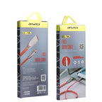 AWEI CL-96 USB to Micro USB Portable TPE + Aluminum Alloy Data Cable, 2A, Length: 1m