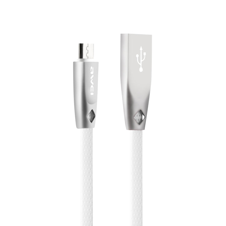 AWEI CL-96 USB to Micro USB Portable TPE + Aluminum Alloy Data Cable, 2A, Length: 1m — view 7