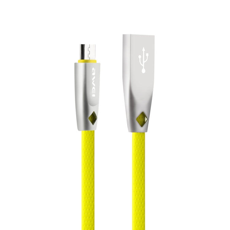 AWEI CL-96 USB to Micro USB Portable TPE + Aluminum Alloy Data Cable, 2A, Length: 1m — view 8