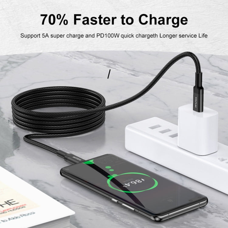 awei CL-117T 1m 5A Type-C to Type-C Fast Charging Cable — view 10