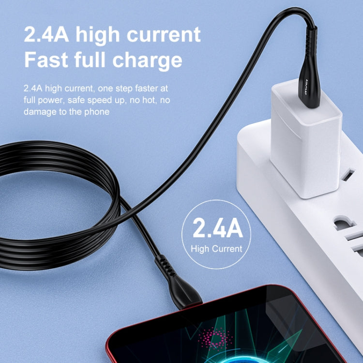 awei CL-115M 1m 2.4A USB to Micro USB Charging Cable — view 6