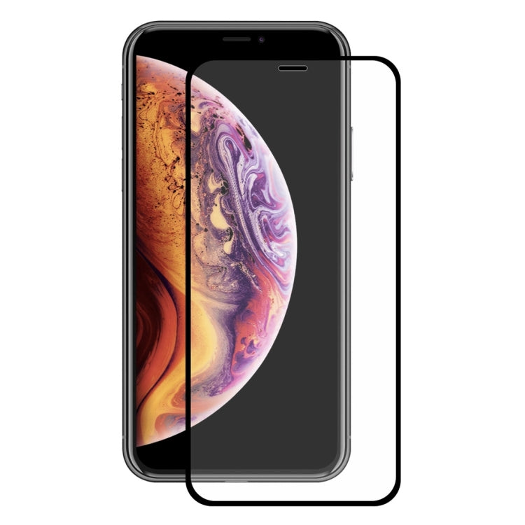 For iPhone X / XS ENKAY Hat-Prince 0.2mm 9H 2.5D Full Screen Tempered Glass Film — For X / XS (2.5D)
