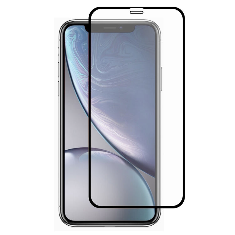 For iPhone XR ENKAY Hat-prince Full Glue 0.26mm 9H 2.5D Tempered Glass Film