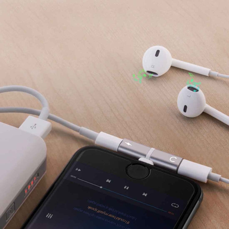 2 in 1 8 Pin 5V 1A Listen Call Audio Converter Earphone Adapter — view 6