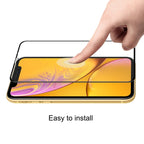 For iPhone XR ENKAY Hat-Prince 0.26mm 9H 6D Curved Full Screen Tempered Glass Film