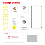 For iPhone XR ENKAY Hat-Prince 0.26mm 9H 6D Curved Full Screen Tempered Glass Film