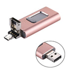 easyflash RQW-01B 3 in 1 USB 2.0 & 8 Pin & Micro USB 64GB Flash Drive — view 3