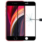 For iPhone SE 2022 / 2020 Full Screen Large Arc Edge High Aluminum Tempered Glass Film