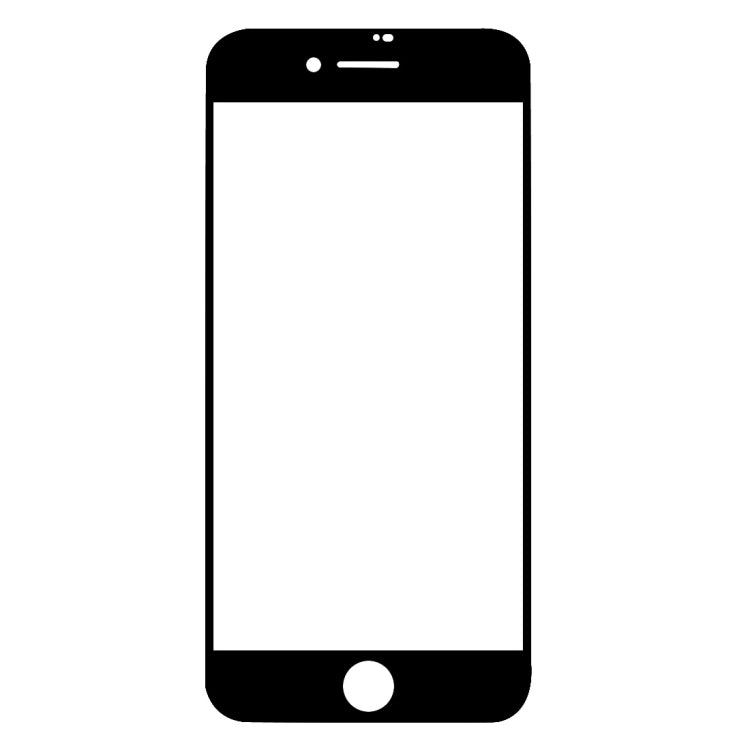 For iPhone SE 2022 / 2020 Full Screen Large Arc Edge High Aluminum Tempered Glass Film