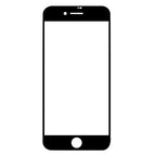 For iPhone SE 2022 / 2020 25 PCS Full Screen Large Arc Edge High Aluminum Tempered Glass Film