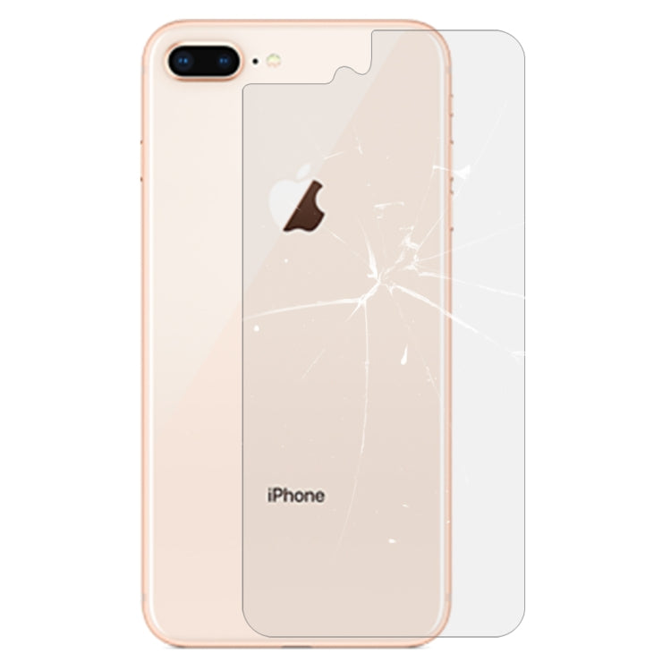 For IPhone 8 Plus & 7 Plus rear membrane 0.3mm 9H hardness 2.5d arc frontier defense explodes high-quality tempered rear membrane