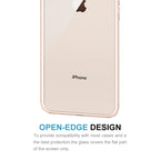 For IPhone 8 Plus & 7 Plus rear membrane 0.3mm 9H hardness 2.5d arc frontier defense explodes high-quality tempered rear membrane