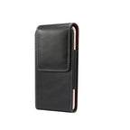 6.0 inch Universal Vertical Lambskin Texture Waist Bag for iPhone XS Max, Galaxy S10+, Huawei P30 Pro