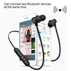 XT11 Magnetic In-Ear Wireless Bluetooth V4.2 Earphones — Blue
