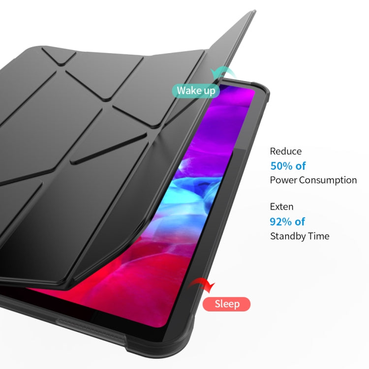 Multi-folding TPU Leather Tablet Case for iPad Pro 11 2022 / 2021 / 2020 / 2018, For iPad Pro 11 2022 / 2021 / 2020 / 2021