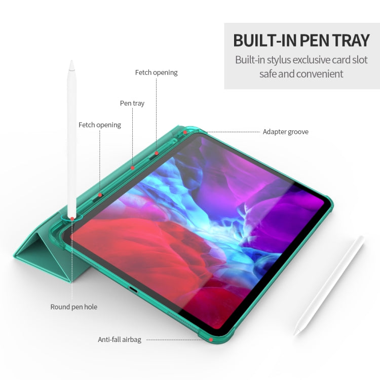 Multi-folding TPU Leather Tablet Case for iPad Pro 11 2022 / 2021 / 2020 / 2018, For iPad Pro 11 2022 / 2021 / 2020 / 2021