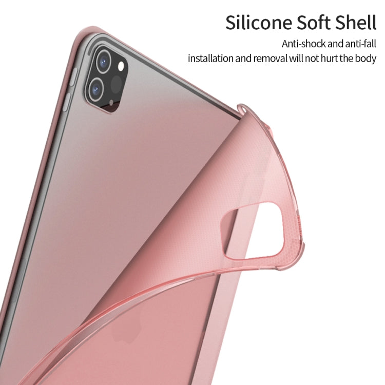 Multi-folding TPU Leather Tablet Case for iPad Pro 11 2022 / 2021 / 2020 / 2018, For iPad Pro 11 2022 / 2021 / 2020 / 2021