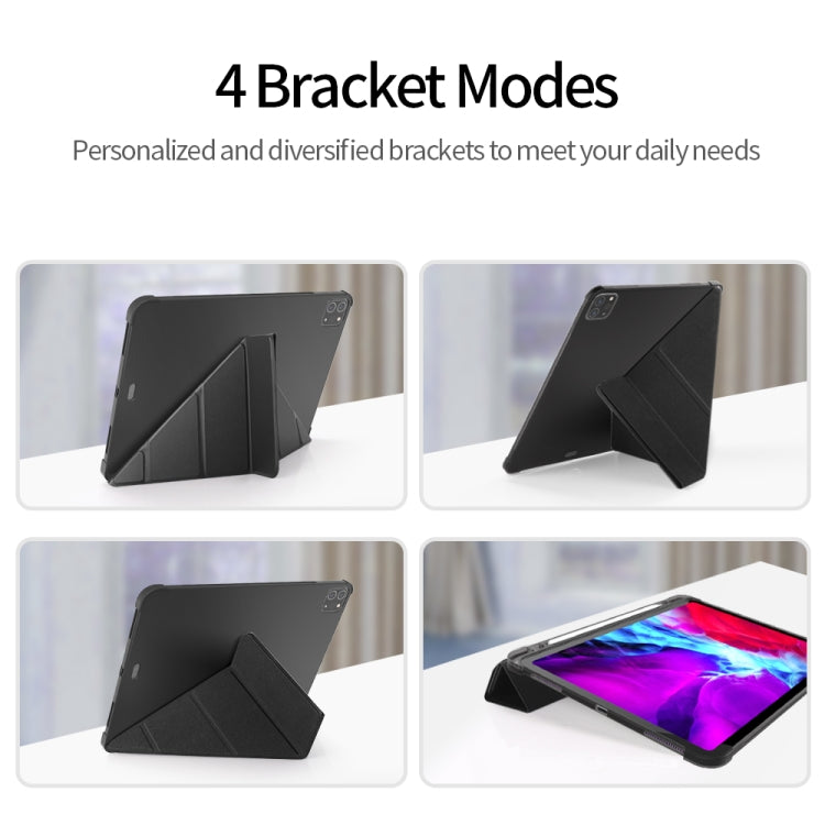 Multi-folding TPU Leather Tablet Case for iPad Pro 11 2022 / 2021 / 2020 / 2018, For iPad Pro 11 2022 / 2021 / 2020 / 2021
