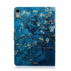 Apricot Blossom Pattern Horizontal Flip Leather Case for iPad Pro 11 inch (2018), with Holder & Card Slot & Wallet