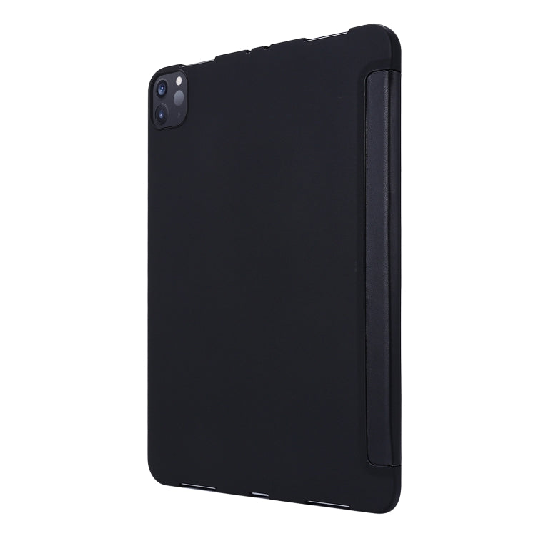 PC + PU Leather Tablet Case with Three-folding Holder, For iPad Pro 11 (2020)