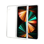 Transparent All-inclusive TPU Silicone Anti-drop Protective Tablet Case with Pen Slot, For iPad Pro 12.9 2022 / 2021