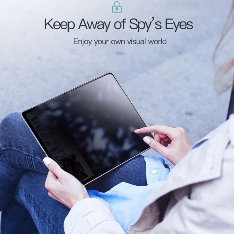 0.33mm 9H 2.5D Privacy Explosion-proof Tempered Glass Film, For iPad 10th Gen 10.9 2022
