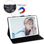 White Tiger Pattern Horizontal Flip Leather Case for iPad Pro 11 Inch (2018), with Holder & Card Slot & Wallet