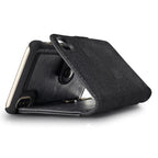 For iPhone X / XS DG.MING Crazy Horse Texture Horizontal Flip Detachable Magnetic Protective Case with Holder & Card Slots & Wallet, iPhone X