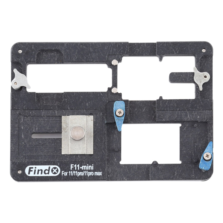 For iPhone 11 / 11 Pro / 11 Pro Max Reballing Stencil Platform Jig Fixture, Findx F11-mini