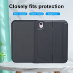 T06-AS For iPad mini6 / mini 7 Touch Backlight Split Type Bluetooth Keyboard Leather Case — view 5