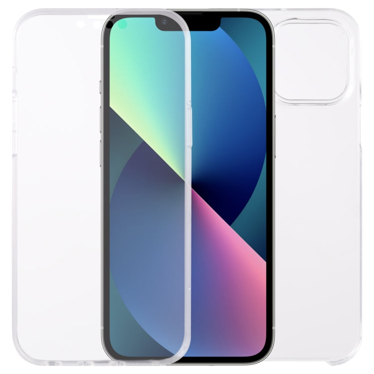 PC+TPU Ultra-Thin Double-Sided All-Inclusive Transparent Case, For iPhone 13 mini