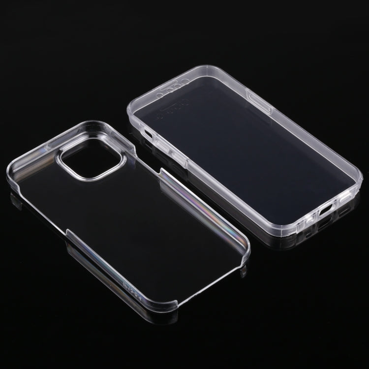 PC+TPU Ultra-Thin Double-Sided All-Inclusive Transparent Case, For iPhone 13 mini